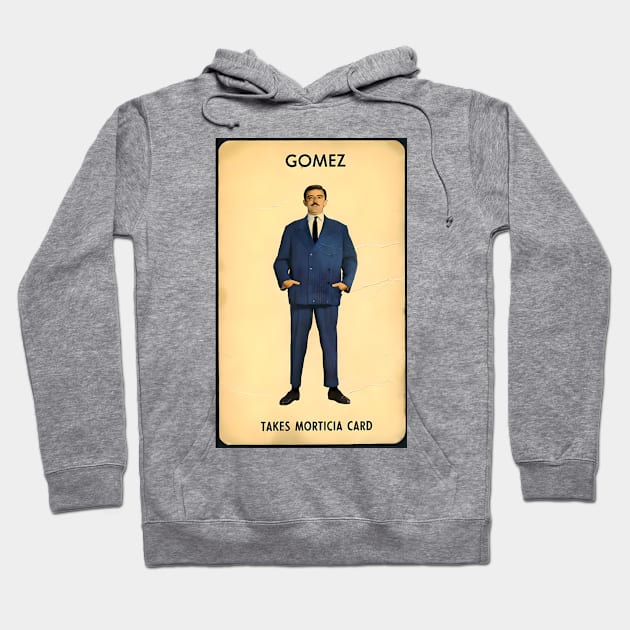 Gomez - The Addams Family Hoodie by Desert Owl Designs